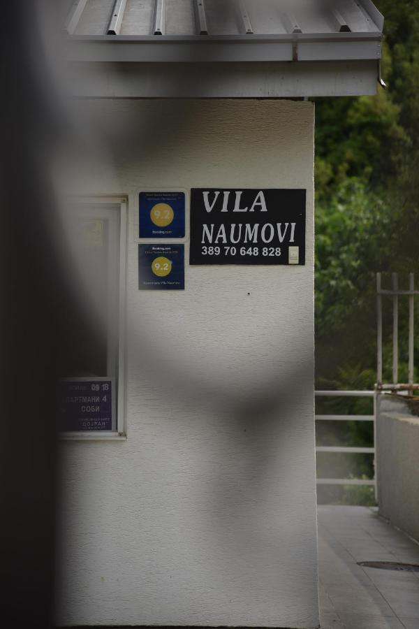 Apartments Villa Naumovi Dojran Buitenkant foto